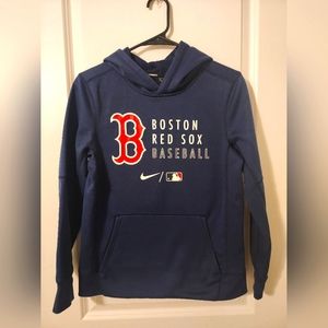 Nike Boston Red Sox hoodie size youth L in excellent condition
